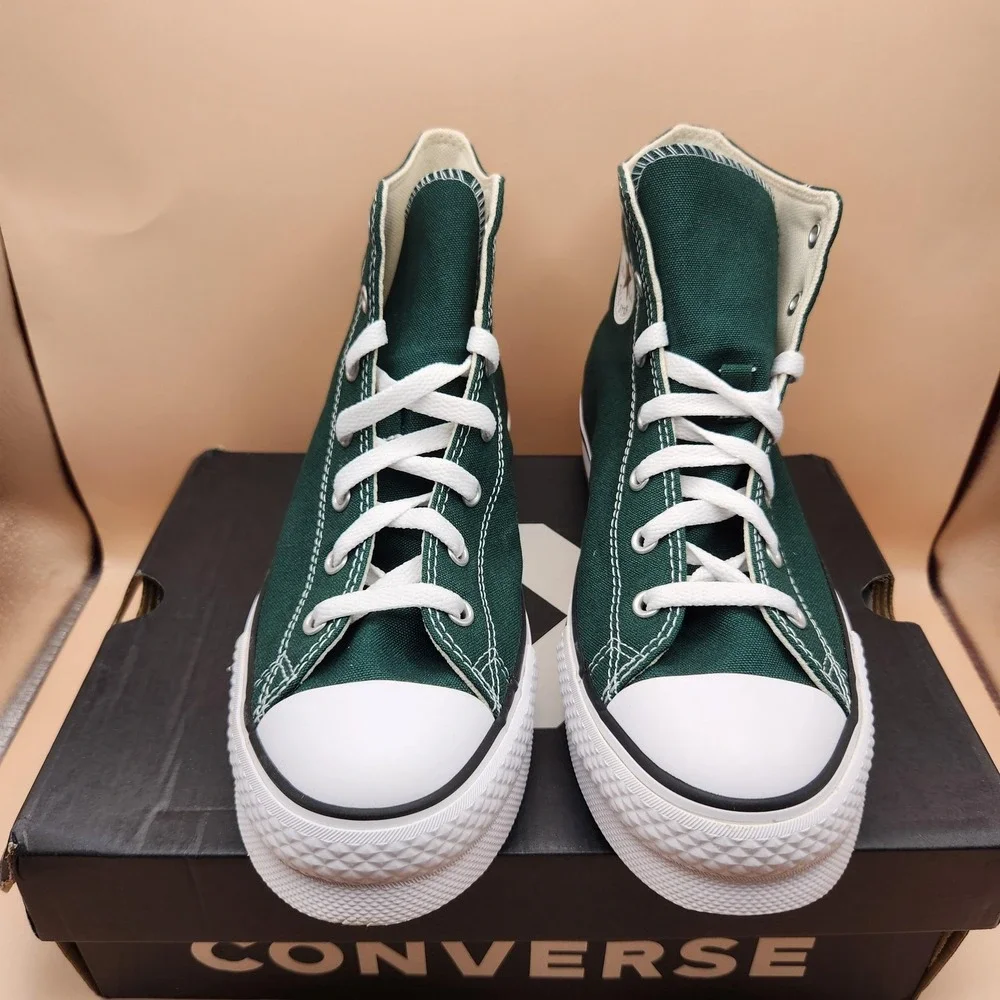Converse CTAS EVA Lift Hi Shoes Youth Size 7 Green All Star Sneakers A09291F